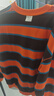 李寧（LI-NING）迪士尼聯(lián)名款男女同款無帽衛(wèi)衣休閑運(yùn)動服寬松圓領(lǐng)套頭衫男士上衣 焰橙色 M/170 (115-130斤) 曬單實(shí)拍圖