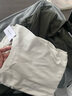 UR2025夏季新款女簡(jiǎn)約休閑抽繩鏤空寬松短袖連衣裙UWM750061 深綠 L 曬單實(shí)拍圖