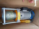 卷?yè)P機1噸2噸3噸小型電動(dòng)葫蘆220v家用快速控起重升降吊機提升機 無(wú)線(xiàn)遙控手柄兩用款 220v0.8噸12米純銅款 曬單實(shí)拍圖