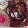 石玥珠寶精品5mm石榴石手鏈項鏈碧璽轉(zhuǎn)運珠天然手串男女士款 水晶瑪瑙 曬單實拍圖