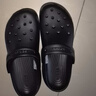卡洛馳crocs 云朵洞洞鞋女士厚底休閑涼鞋卡駱戶外沙灘鞋增高女鞋拖鞋 云朵黑色 37  M5(230mm) 曬單實拍圖