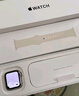 Apple/蘋果 Watch SE 智能手表GPS+蜂窩款40毫米星光色鋁金屬表殼星光色運(yùn)動(dòng)型表帶S/M MXHR3CH/B 曬單實(shí)拍圖