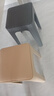 全品屋凳子家用塑料凳可疊放軟包加厚方凳簡(jiǎn)約耐用客廳餐桌板凳 曬單實(shí)拍圖