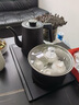 志高（CHIGO）底部全自動(dòng)上水電熱水壺玻璃保溫功夫泡茶桌茶臺燒水壺一體桌燒水器茶具電磁爐套裝 1L 磨砂黑304不銹鋼【消毒款】-凈水器 曬單實(shí)拍圖