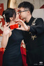 羅蒙（ROMON）新中式男士訂婚西服套裝國風(fēng)金領(lǐng)中山裝金竹刺繡男孩成人禮服西裝 新中式【外套+褲子】 XL （建議155-170斤） 曬單實(shí)拍圖
