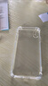 夢潘 適用蘋果iPhoneX/XS手機(jī)殼APPLE全包鏡頭軟殼新款四角氣囊防摔外殼透明硅膠保護(hù)套TPU簡約男女 【四角氣囊防摔殼】配鋼化膜 曬單實(shí)拍圖