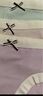 貓人（MiiOW）女士?jì)妊澟募颈】顭o(wú)痕內褲女全純棉桑蠶絲抗菌打底三角褲頭短褲 曬單實(shí)拍圖