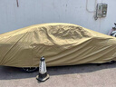 金雨保適用于榮威RX5/i5/Ei5/D7汽車車衣車罩防曬防雨隔熱罩全罩防塵罩 香檳咖【航天級牛津布車衣-有耳式】+收納袋 榮威D7專用【牛津布車衣全車罩】 曬單實(shí)拍圖