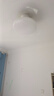 美的（Midea）風(fēng)扇燈餐廳吊扇燈led臥室燈隱形扇葉遙控三防燈具熟睡風(fēng)包安裝 曬單實(shí)拍圖