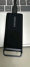 三星（SAMSUNG）2TB Type-c USB 3.2 移動(dòng)固態(tài)硬盤（PSSD）T5 EVO 星耀黑 手機(jī)直連筆記本外接 大容量 曬單實(shí)拍圖