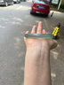 中國黃金（CHINA GOLD）次日達高冰透天青凍玉髓手鐲女款玉鐲七夕情人節禮物送女朋友老婆 京速達*天青凍玉髓手鐲【54圈口】 曬單實(shí)拍圖