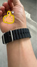 潮米勒【官方同款】適用蘋果手表表帶apple watch蘋果全系手表S9 S10 Ultra2Ultra3海洋親膚硅膠表帶配件 黑色【官方同彈簧鈦色扣】液態(tài)硅膠 49/46/45/44/42MM表盤通 曬單實拍圖
