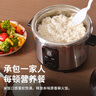 三角牌（Triangle）電飯煲老式電飯鍋不銹鋼家用4L微壓煮飯鍋3-4人米飯鍋304不銹鋼內(nèi)膽帶蒸籠 TG-Z40X12Z 曬單實拍圖