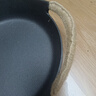 歸.禾器28CM單柄平底煎鍋防燙手柄家用烙餅煎蛋牛排鍋 單柄煎鍋-玻璃蓋 28cm 曬單實(shí)拍圖