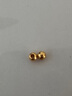 縱橫金業(yè)足金999   黃金轉運珠 金珠子  1克 單顆 頂珠 散珠 手串diy 1克  轉運珠 曬單實拍圖