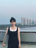 圣保美赫本風(fēng)黑色吊帶連衣裙女夏季2025新款小個(gè)子氣質(zhì)假兩件長(zhǎng)裙子夏天 假兩件黑色吊帶裙 M 碼 曬單實(shí)拍圖