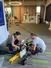 都格光伏板清洗機(jī)光伏組件清洗工具電動(dòng)噴水清洗機(jī)太陽能光伏站清潔刷 鋰電池一塊（單拍不發(fā)貨） 曬單實(shí)拍圖