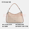蔻馳（COACH）【品牌直供】女士LAUREL中號手提單肩斜挎包流浪包 人造革 曬單實(shí)拍圖