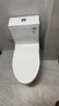 箭牌（ARROW）T51抽水馬桶虹吸坐便器普通座便坐廁 1級水效AE12617UM 305坑距 曬單實(shí)拍圖
