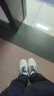 海瀾之家 HLA男鞋板鞋男透氣2025新款夏季增高小白鞋男休閑百搭經典厚底鞋子男 白藍色【透氣款】 41 曬單實拍圖
