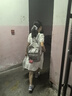 絲柏舍泡泡袖連衣裙2025夏季新款女裝清新鏤空拼接圓領(lǐng)中長裙 曬單實拍圖