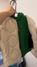 M.Latin/[藝術(shù)家系列]馬拉丁童裝大童羽絨服冬新款三防絨輕薄羽絨服 白灰 120 cm 曬單實拍圖