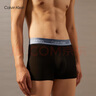 Calvin Klein內(nèi)衣男士四條裝ck輕薄高彈低腰防夾臀四角褲平角內(nèi)褲男NP2755O 5TL-黑/藏青/椰青灰/星空灰 4條 XL 曬單實(shí)拍圖