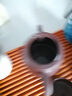 古往今來 宜興純?nèi)仙皦厥止づ莶鑹丶矣霉Ψ虿杈咛籽b 漢鐸壺 紫泥球孔款 曬單實拍圖