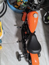 暴風騎士兒童電動摩托車小哈雷童車玩具兩輪小電摩C12探索版橙色生日禮物 曬單實拍圖