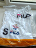FILA 斐樂女裝官方女士短袖T恤夏季休閑運動內(nèi)搭t恤運動上衣 標準白-F51W328152FWT S （160/80A/S） 曬單實拍圖