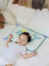 艾茵美（oinme）嬰幼兒安撫定型枕配套冰絲枕套軟席透氣可擦洗枕頭套兒童床上用品 涼感冰絲枕席【深海小鯨喜】 曬單實(shí)拍圖