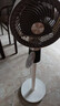 創(chuàng)維【全屋驅(qū)蚊】空氣循環(huán)扇家用電風(fēng)扇落地扇2025新款大風(fēng)量語音遙控輕音節(jié)能臥室小風(fēng)扇Q522 白咖色 曬單實(shí)拍圖