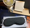 宜家依 睡眠遮光雙面透氣眼罩深空黑+防噪音睡眠專用耳塞檸檬綠4枚 曬單實拍圖