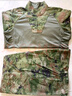新式正版叢林蛙服原廠戶外夏季長袖水墨迷彩蛙服作訓(xùn)服單上衣褲子 叢林蛙服【衣+褲】 175/92-96 曬單實拍圖