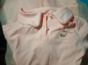 笛莎童裝女童刺繡愛(ài)心花標連衣裙2024夏季新款兒童珍珠翻領(lǐng)POLO連衣裙 薄霧玫瑰 120 cm 曬單實(shí)拍圖