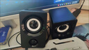 小米芯電腦音響低音炮有線桌面音箱臺式機筆記本迷你對箱小喇叭家用柏林之聲音效高清音質(zhì)全景音效環(huán)繞 黑色電腦音箱 曬單實拍圖