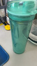 特百惠（Tupperware）雅致300ML塑料杯男女士學(xué)生兒童夏季水杯子戶外便攜口袋杯 晴天藍(lán) 曬單實(shí)拍圖