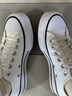 匡威（Converse）官方正品  All Star Lift兒童低幫厚底黑色帆布鞋 560251C 36碼 曬單實(shí)拍圖