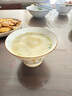 四季繁花新款日式5英寸斗笠家用陶瓷吃飯釉下彩高顏值米飯碗套裝 四季繁花5英寸（秋橙）2只裝（碗內(nèi)純白無花） 曬單實拍圖