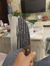 王麻子 刀具菜刀鍛打刀家用不銹鋼斬切菜刀砍骨刀酒店廚師專用鋒利刀具 申木系列·銘匠斬切刀 曬單實(shí)拍圖