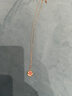 小米星925桃花項(xiàng)鏈女輕奢鎖骨鏈潮毛衣鏈可旋轉(zhuǎn)櫻花吊墜圣誕節(jié)禮物 項(xiàng)鏈(禮盒裝) 曬單實(shí)拍圖