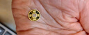 中銀鑫行黃金吊墜足金999五帝幣手鏈轉(zhuǎn)運(yùn)珠金錢幣DIY編繩手串手繩 康熙通寶（克重多退少補(bǔ)） 約1g 曬單實(shí)拍圖