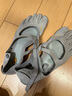 Vibram五指鞋女室內(nèi)健身訓(xùn)練瑜伽舞蹈鞋普拉提五趾鞋透氣休閑鞋VSOUL 銀/淺灰色 正常尺碼拍大一碼 40 曬單實(shí)拍圖