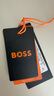 雨果博斯（HUGO BOSS）男士純色徽標(biāo)商務(wù)休閑長袖襯衫 黑色 50518304 001 L 曬單實拍圖