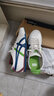 Onitsuka Tiger鬼塚虎經(jīng)典舒適復(fù)古MEXICO 66?男女款輕便百搭運(yùn)動(dòng)休閑鞋 米白色/藍(lán)色 42.5 曬單實(shí)拍圖