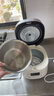 美的（Midea）0涂層2L不銹鋼內(nèi)膽1-2人電飯煲電飯鍋 家用智能多功能微壓無涂層電飯煲MB-RC201S 曬單實拍圖