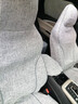墨菡汽車(chē)座椅套四季通用全包車(chē)座墊套布藝五座車(chē)套捷達座椅套英朗坐套 亞麻灰 五座車(chē)全套 曬單實(shí)拍圖