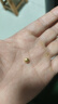同心鳳足金999黃金散珠手鏈純金重工古法小金珠子轉(zhuǎn)運(yùn)珠隔珠手串金鏈子 1g,4mm古法珠-5顆 曬單實(shí)拍圖