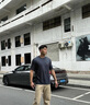 Camat Killy【100%棉】高端100S真液氨雙面絲光棉T恤衫男士短袖冰絲高檔商務(wù) 深灰色（涼感 透氣 抗菌） M (適合120斤以下) 曬單實(shí)拍圖