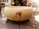 豹霖茶洗缸特大號水盂功夫筆洗茶碗器皿洗杯盆茶具配件大全家用品白瓷 直徑17cm-茶洗-瓷語浣藍-汐藍臺 曬單實拍圖